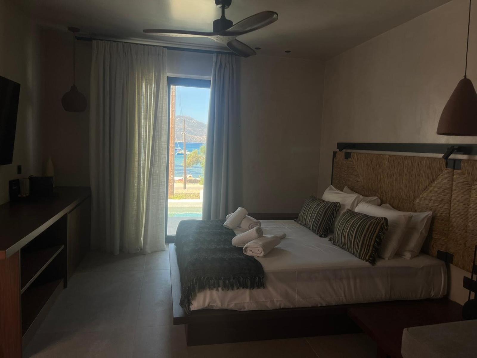 Appartement Boho Sapiens Sea View à Adámas Chambre photo